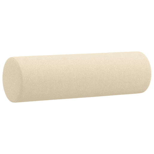 Sofá 2 lugares, Sofá fixo + almofadas decorativas 120 cm tecido cor creme Sofá 2 lugares, Sofá fixo + almofadas decorativas 120 cm tecido cor creme