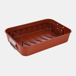 Bandeja para Assar San Ignacio AGROS 40x28x8cm em Aço Carbono