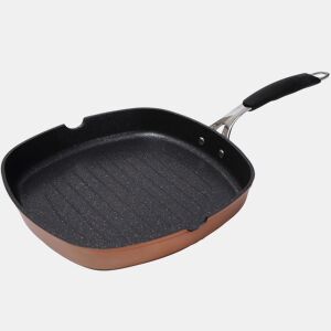 Bergner Infinity Chef Grill Pan 28x28x4,5cm em Alumínio Forjado, Indução 360°