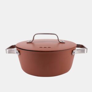Caçarola San Ignacio AGROS Ø28x12,5cm 6L com tampa de alumínio forjado