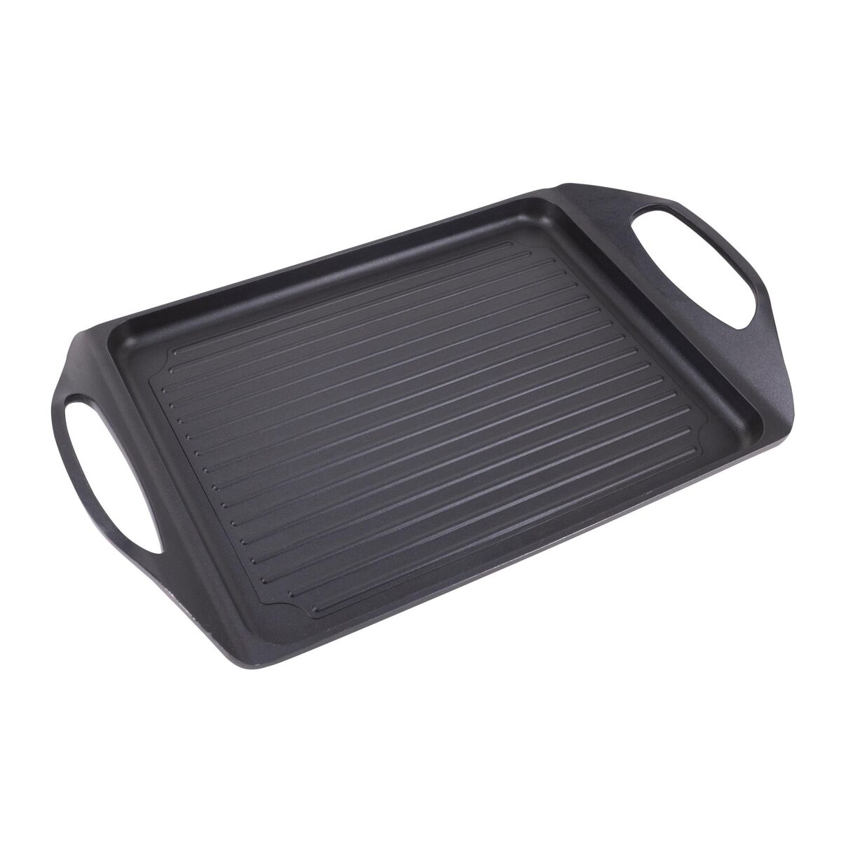 San ignacio agros plancha asador 34x26cm en aluminio fundido color negro