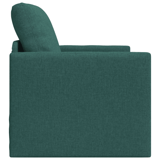 Sofá-cama, Sofá conversível Verde Escuro 74 x 77 x 81 cm Veludo