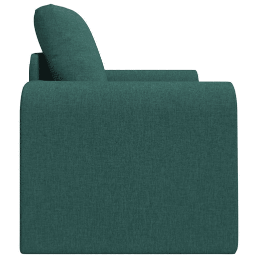 Sofá-cama, Sofá conversível Verde Escuro 98 x 71 x 83 cm Veludo