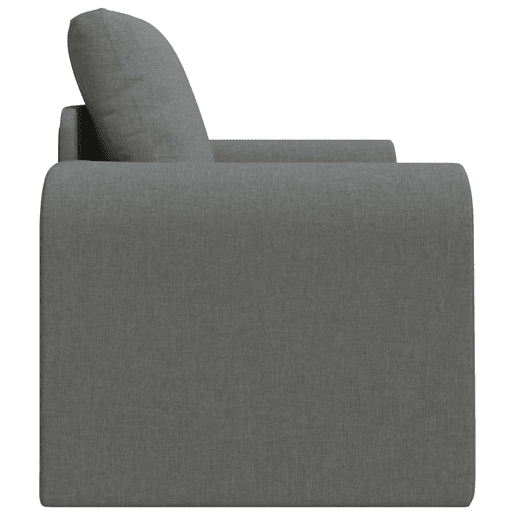 Sofá-cama, Sofá conversível Cinza Escuro 98 x 71 x 83 cm Veludo