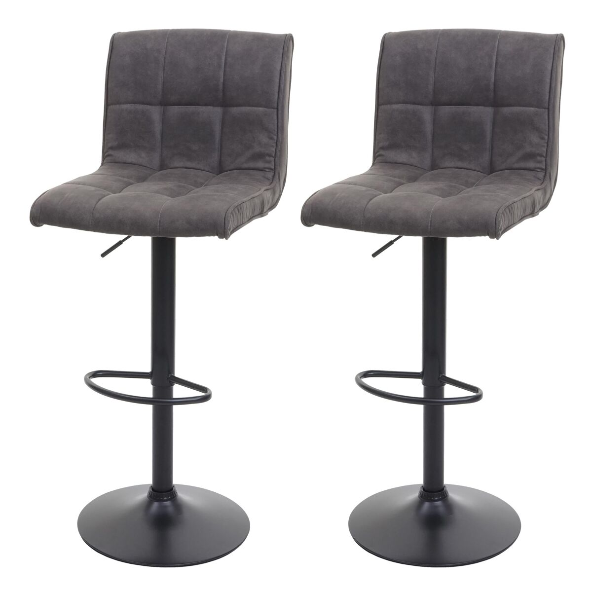 Juego de 2 sillas de bar taburetes de bar