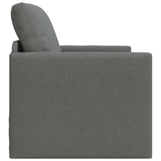 Sofá-cama, Sofá conversível Cinza Escuro 74 x 77 x 81 cm Veludo