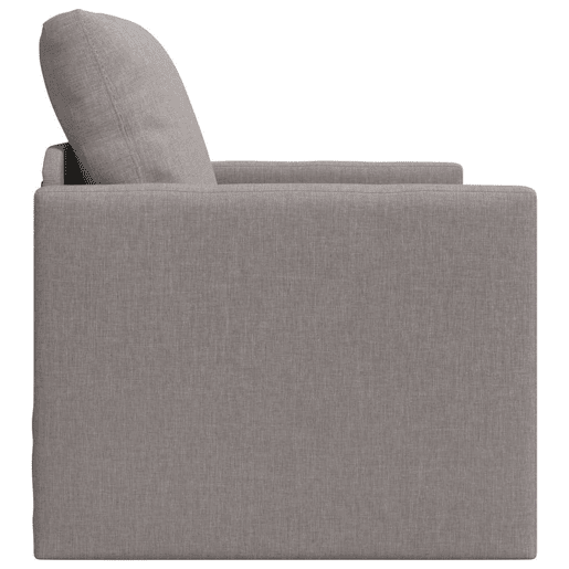 Sofá-cama, Sofá conversível Cinzento-acastanhado 74 x 77 x 81 cm Veludo
