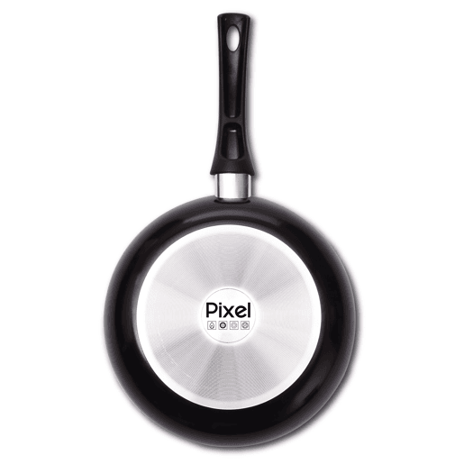 Conjunto PIXEL Chef Sauce com 2 frigideiras Ø20Ø24cm + panela Ø16cm em alumínio prensado e antiaderente