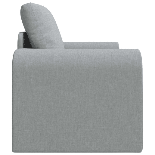 Sofá-cama, Sofá conversível Cinzento-claro 98 x 71 x 83 cm tecido