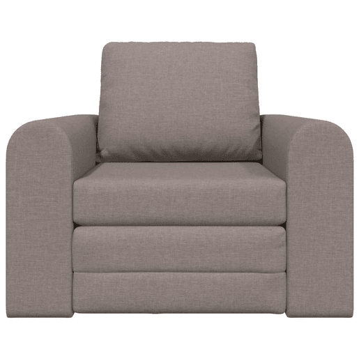 Sofá-cama, Sofá conversível Cinzento-acastanhado 98 x 71 x 83 cm Veludo