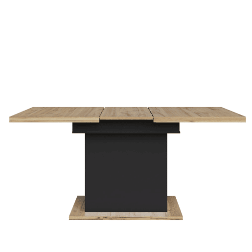 Mesa extensÃvel 110x80x75 cm - Aumento até 140 cm - Para 6 pessoas - Madeira natural Mesa extensÃvel 110x80x75 cm - Aumento até 140 cm - Para 6 pessoas - Madeira natural