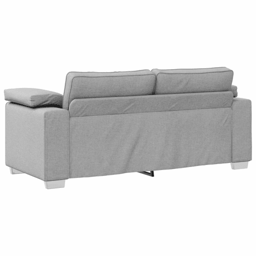 Sofá 3 lugares, Sofá fixo Cinza Nuvem 180 x 77 x 82 cm tecido