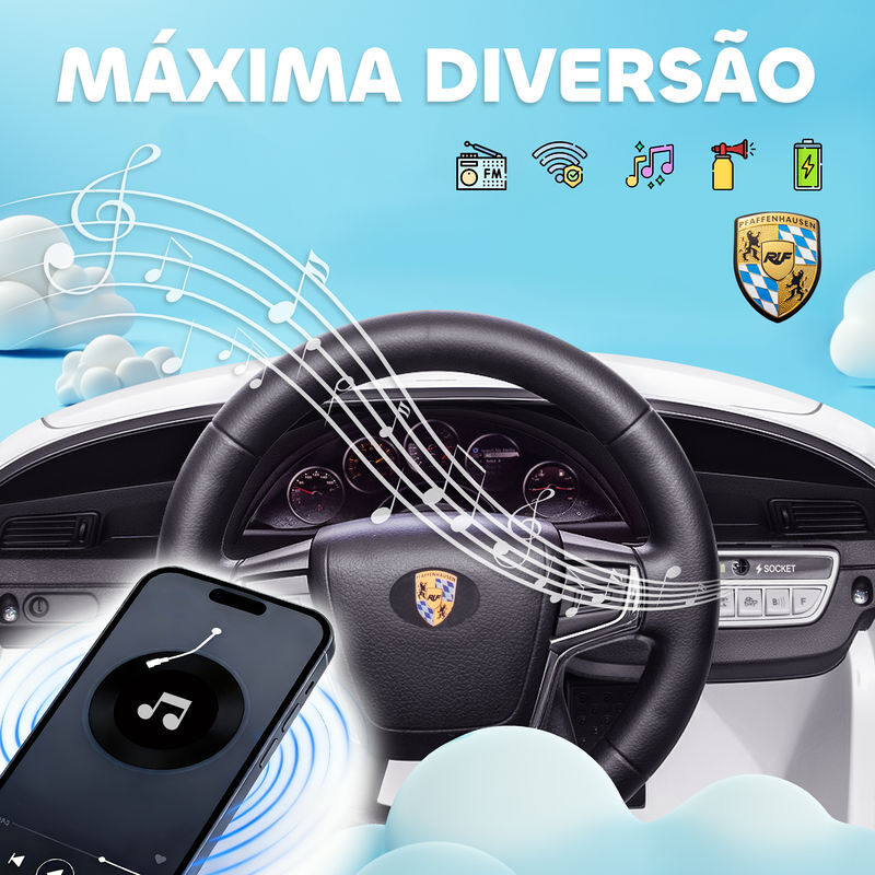 Aiyaplay Coche Eléctrico Para Niños Con Licencia Ruf Ctr 3 Clubsport Rosa Aiyaplay Coche Eléctrico Para Niños Con Licencia Ruf Ctr 3 Clubsport Rosa