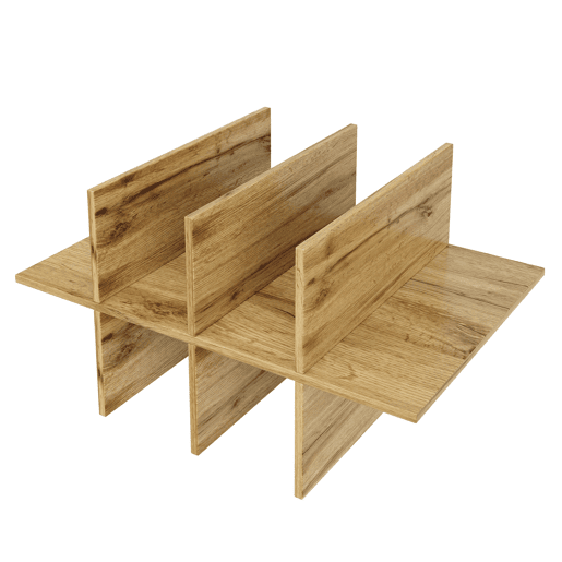 Mesa extensível 138x39x105 cm - estende até 220 cm, mesa de cozinha e sala de jantar, com veios de madeira - Cor madeira