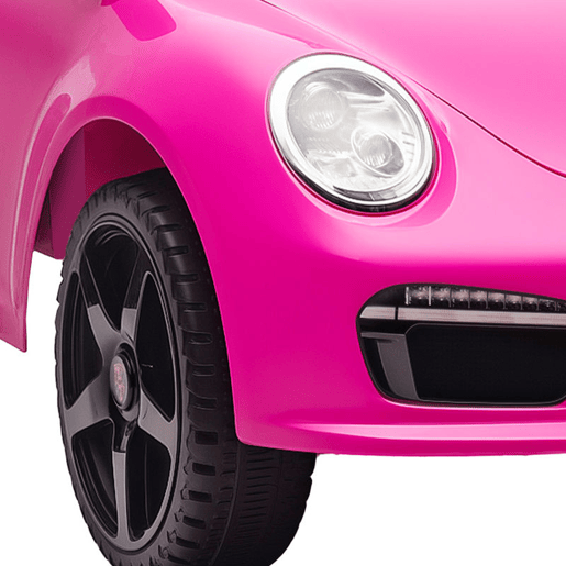 AIYAPLAY Carro Elétrico para Crianças de Polícia Carro a Bateria 12V com Controlo Remoto 2,4 G Motor Duplo Sirene Música Sem Fios Buzina Rodas Auxiliares e Faróis LED 105x58x49 cm Rosa