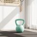 Kettlebell Plástico, Arena Metálica SPORTNOW Kettlebell Plástico, Arena Metálica SPORTNOW Verde