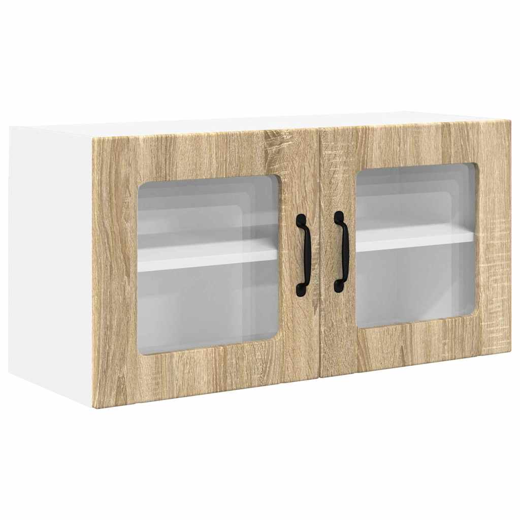 Armario de cocina de pared - Mueble cocina 80 Madera Clara