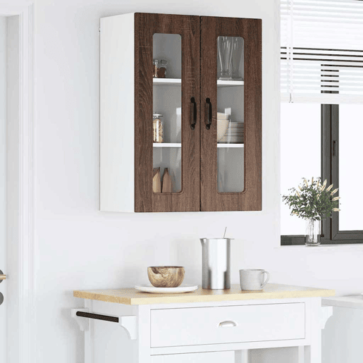Armário de cozinha suspenso - armario de cocina colgante Carvalho Marrom 60 x 31 x 80 cm