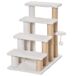 Escalera para Gato Aglomerado de Madera, Yute PawHut Escalera para Gato Aglomerado de Madera, Yute PawHut Beige