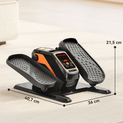 SPORTNOW Mini Elíptica Elétrica para Pessoas Idosas com 12 Velocidades Modo Manual e Automático Controlo Remoto Silencioso Portátil com Ecrã LED e Pedais Antiderrapantes 40,7x36x21,5 cm Preto SPORTNOW Mini Elíptica Elétrica para Pessoas Idosas com 12 Velocidades Modo Manual e Automático Controlo Remoto Silencioso Portátil com Ecrã LED e Pedais Antiderrapantes 40,7x36x21,5 cm Preto