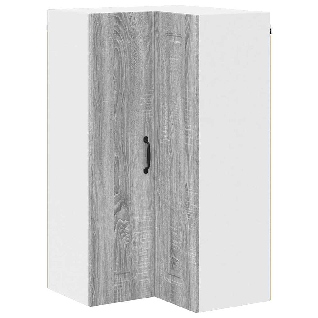 Armario de cocina de pared - Mueble cocina 57 Roble/ Gris