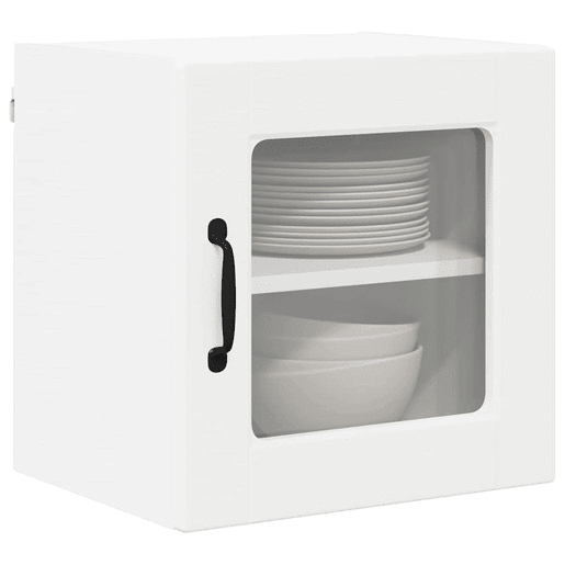 Lote de 2 Armários de cozinha suspendidos - Cozinha modular Colgantes Branco 40 x 31 x 40 cm