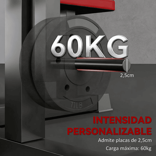 SPORTNOW Máquina de Bíceps e Tríceps 2 em 1 Banco de Curl de Pregador com Assento e Suporte de Cotovelo Ajustáveis Máquina de Curl de Bíceps e Extensão de Tríceps para Treino em Ginásio Casa 105x95x80 cm Preto