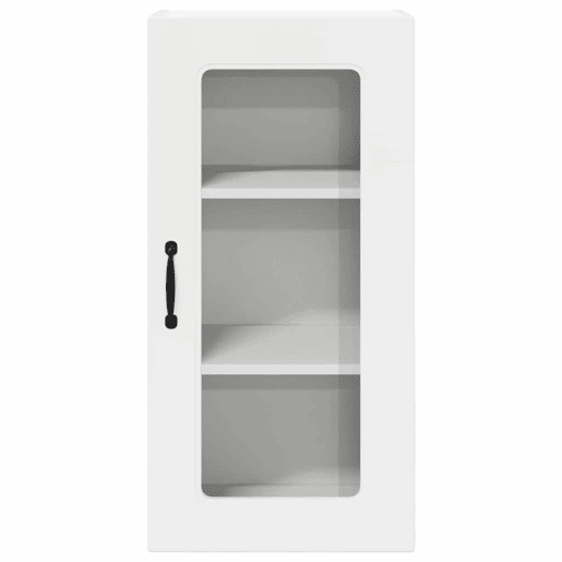 Armário de cozinha suspenso - armario de cocina colgante Branco Brilhante 40 x 31 x 80 cm