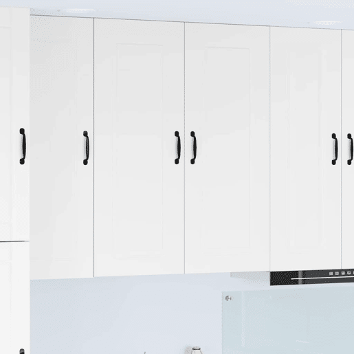 Armário de cozinha suspenso - armario de cocina colgante Branco Brilhante 80 x 31 x 100 cm
