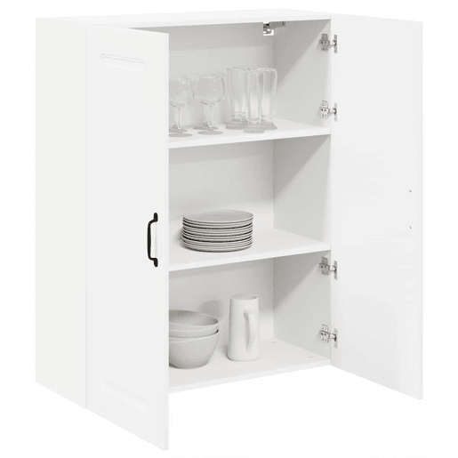 Armário de cozinha suspenso - armario de cocina colgante Branco Brilhante 80 x 31 x 100 cm