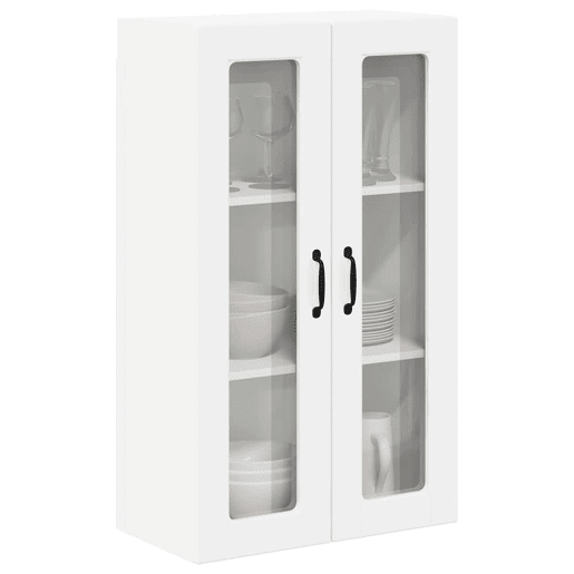 Armário de cozinha suspenso - armario de cocina colgante Branco Brilhante 60 x 31 x 100 cm