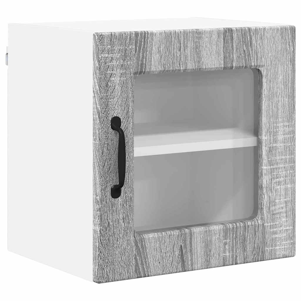 Armario de cocina de pared - Mueble cocina 40 Roble/ Gris
