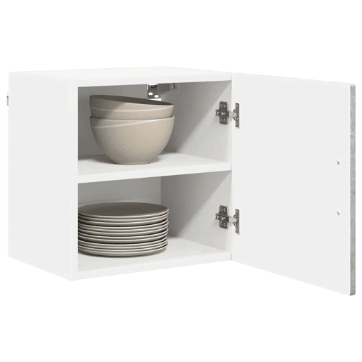 Lote de 2 Armários de cozinha suspendidos - Cozinha modular Colgantes Cinzento 40 x 31 x 40 cm