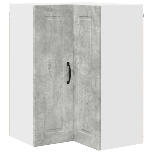 Armário de cozinha suspenso - armario de cocina colgante com porta Cinzento 57 x 57 x 80 cm