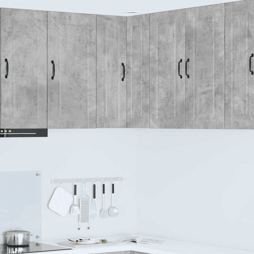 Armário de cozinha suspenso - armario de cocina colgante com porta Cinzento 57 x 57 x 80 cm