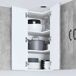Armario de cocina de pared - Mueble cocina 57 Armario de cocina de pared - Mueble cocina 57 Blanco Brillo