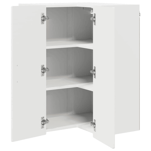 Armário de cozinha suspenso - armario de cocina colgante Branco Brilhante 57 x 57 x 80 cm