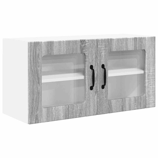 Armário de cozinha suspenso - armario de cocina colgante Cinza Sonoma 80 x 31 x 40 cm