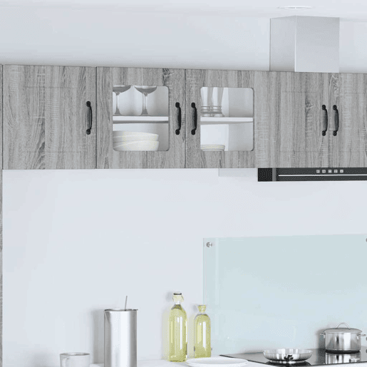Armário de cozinha suspenso - armario de cocina colgante Cinza Sonoma 80 x 31 x 40 cm