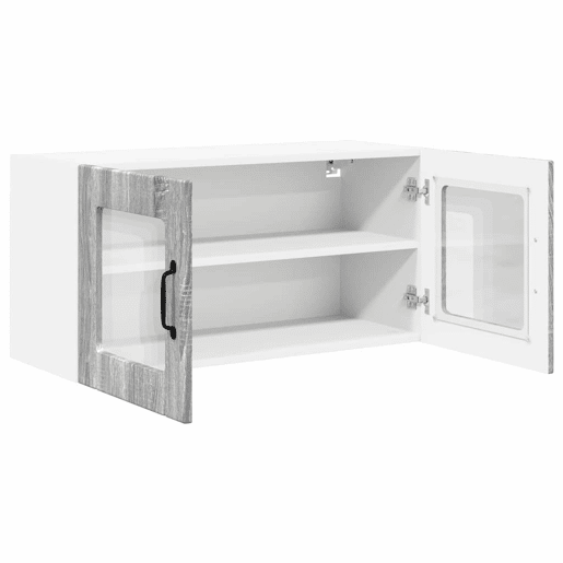 Armário de cozinha suspenso - armario de cocina colgante Cinza Sonoma 80 x 31 x 40 cm