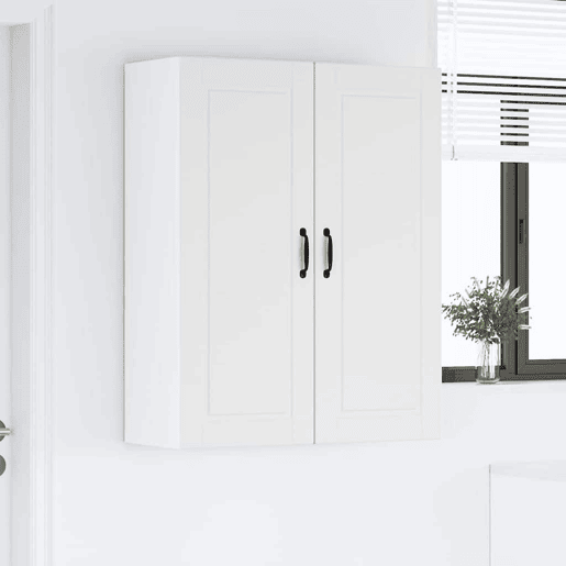Armário de cozinha suspenso - armario de cocina colgante com porta Branco 80 x 31 x 100 cm