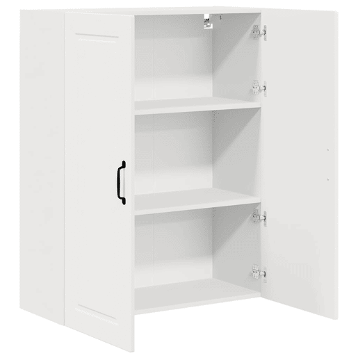 Armário de cozinha suspenso - armario de cocina colgante com porta Branco 80 x 31 x 100 cm