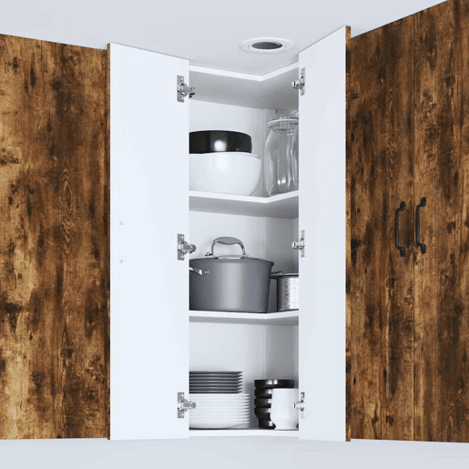 Armário de cozinha suspenso - armario de cocina colgante Carvalho Defumado 57 x 57 x 100 cm