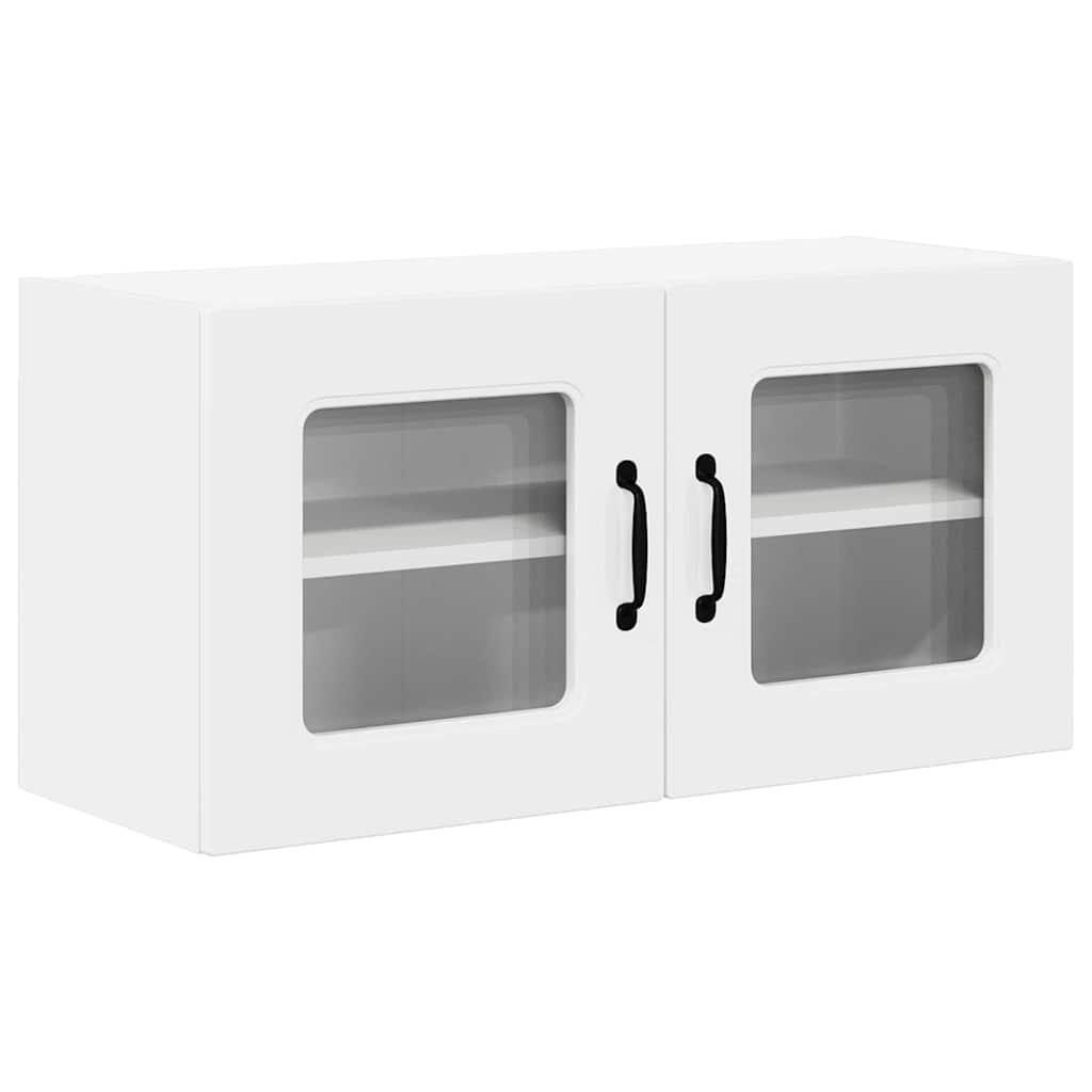 Armario de cocina de pared - Mueble cocina 80 Blanco Brillo