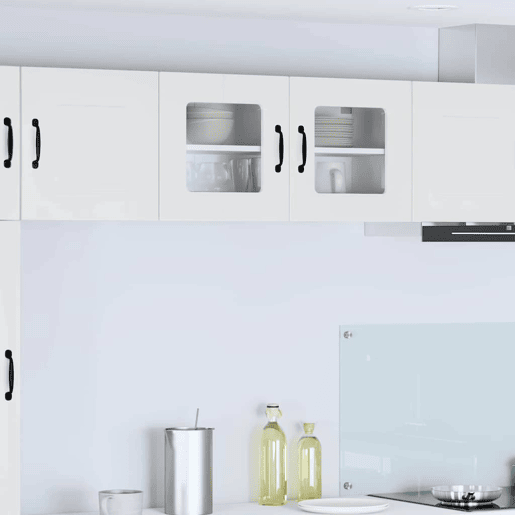 Armário de cozinha suspenso - armario de cocina colgante Branco Brilhante 80 x 31 x 40 cm