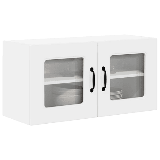 Armário de cozinha suspenso - armario de cocina colgante Branco Brilhante 80 x 31 x 40 cm