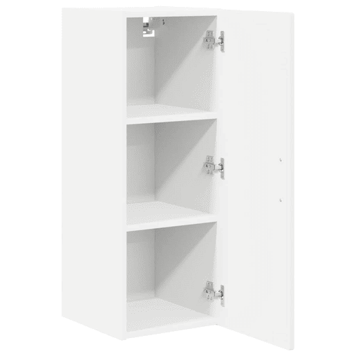 Lote de 2 Armários de cozinha suspendidos - Cozinha modular Colgantes Branco 30 x 31 x 80 cm