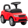 AIYAPLAY Carro Andador Infantil com Licença de Land Rover Carro Andador para Crianças de 18-36 Meses com Armazenamento Volante Buzina Sons de Motor 65,5x28x42 cm Vermelho