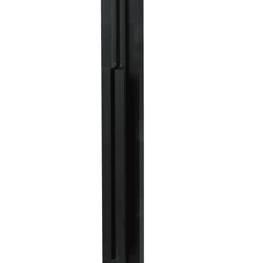 Vitrine 60x40x180 cm - Porta acrílica, LED, 3 prateleiras de vidro, alto brilho - Branco