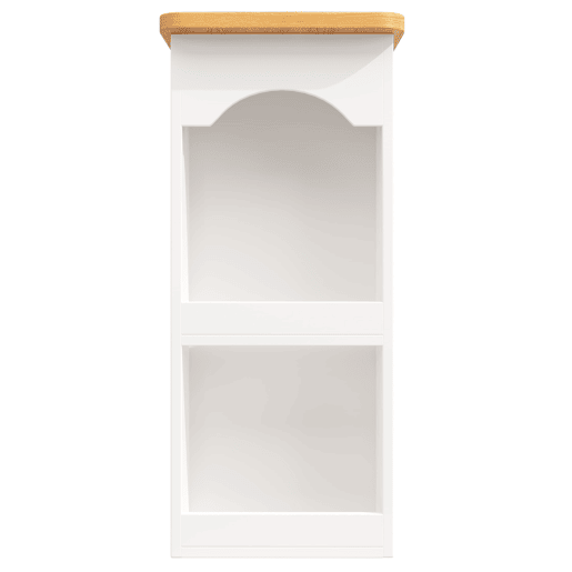 Aparador 137-203 cm - Design moderno com arrumação e função extensível - Branco
